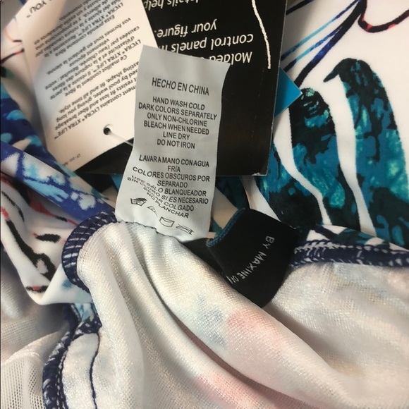 Azul one piece Swim Dress - Picture 7 of 12